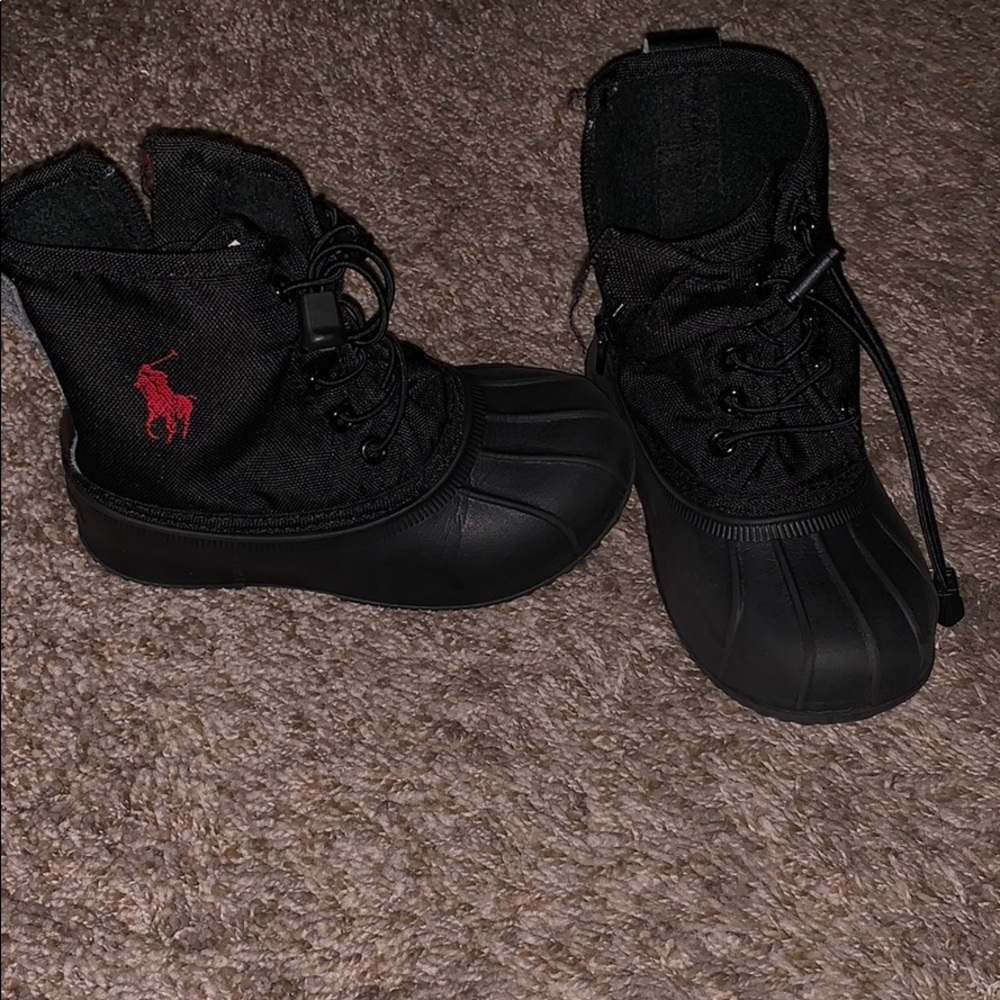 Toddler boys POLO duck boots